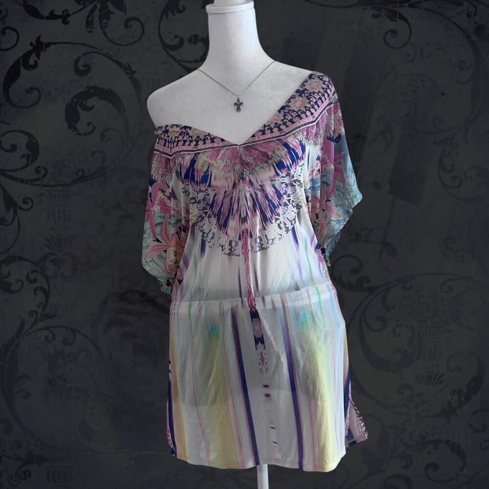 Dreamy y2k fairy boho blouse